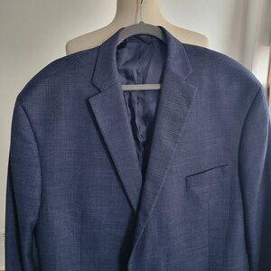 Ralph Lauren Men’s Halogen Blue Double Breasted Tailored Suit Jacket (S: 54L)